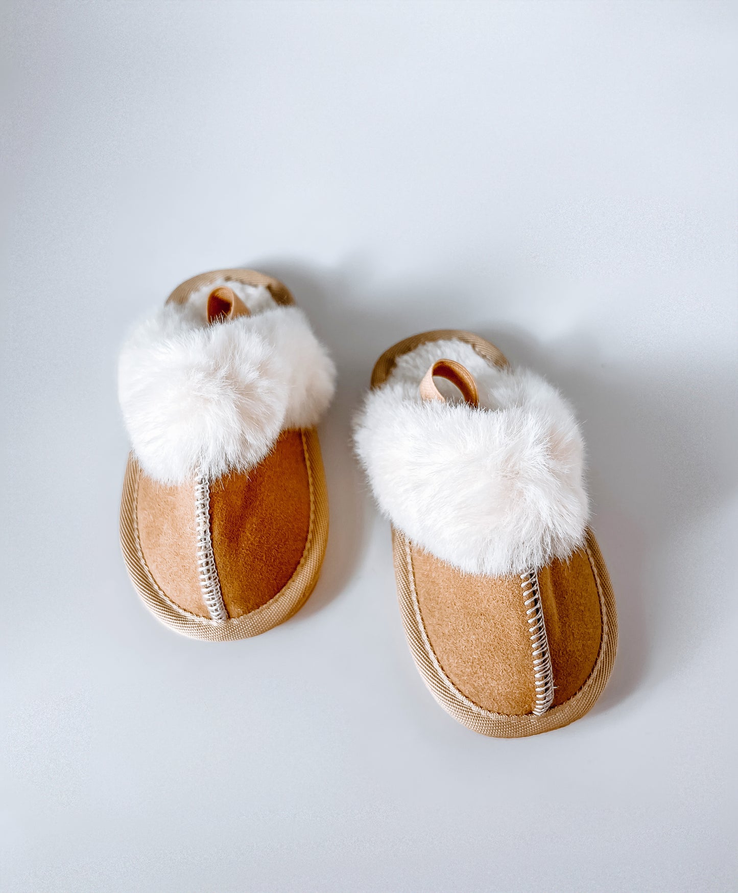Toddler fur slippers